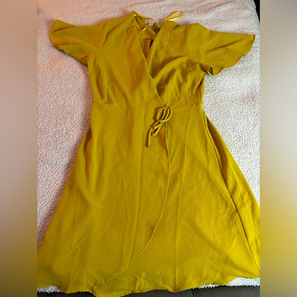 Mustard women’s dress